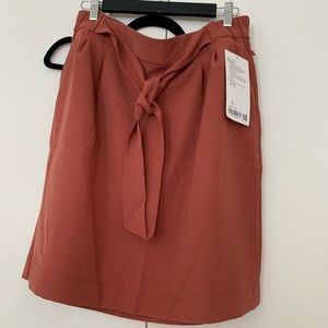 lululemon Noir Skirt in gorgeous burnt orange